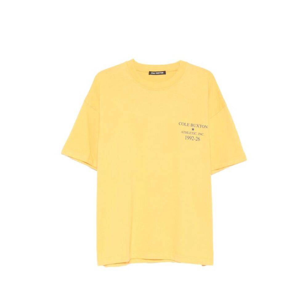 Cole Buxton Yellow T-Shirts & Vests - T-Shirts Men